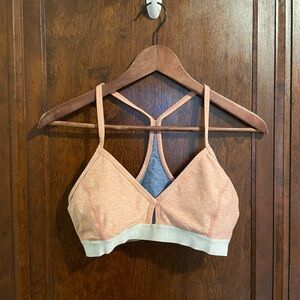 Orange Outdoor Voices Steeplechase Bra